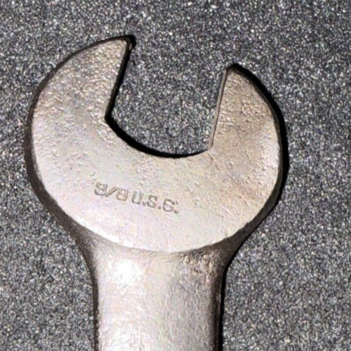 VTG Bonney Double Open-End Wrench 727 3/8″ U.S.S. Made in USA ca 1925
