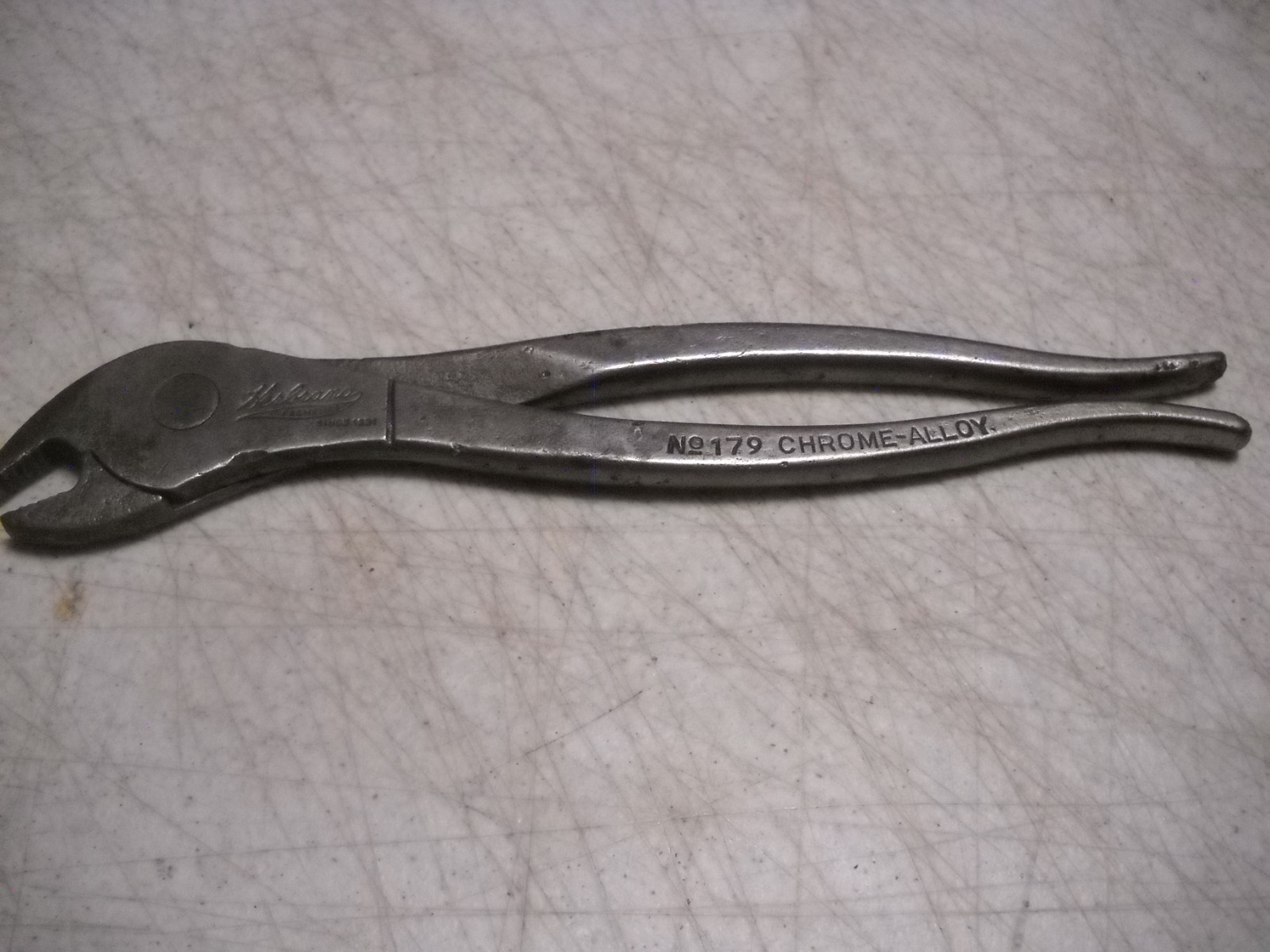 Vintage HERBRAND TOOLS No. 179 Battery Terminal Pliers Chrome Alloy USA