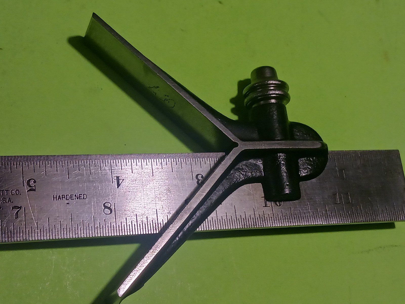 L.S. Starrett Combination Square 4pcs Head,Center Head,12″rule & scribe