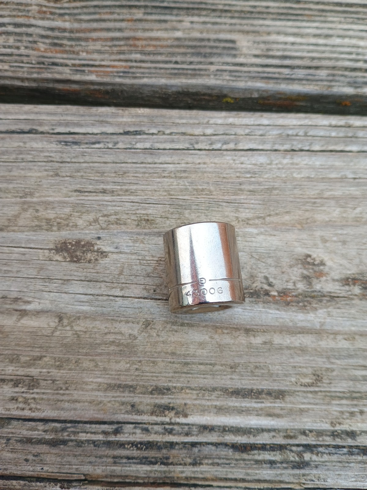 Vintage Craftsman 11/16″ 6 Point Shallow Socket 3/8″ Drive Inverted G 43006 USA