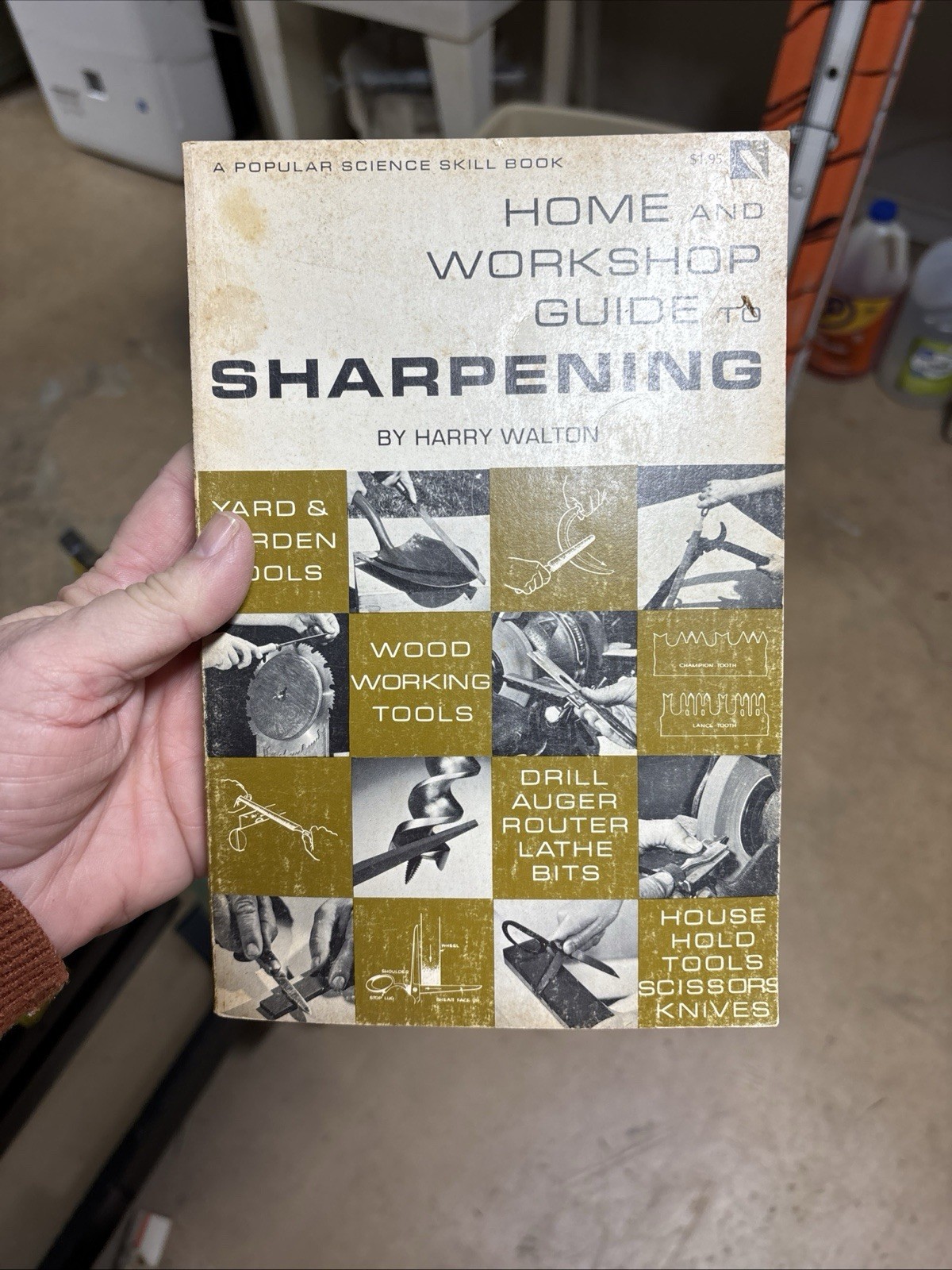 Home & Workshop Guide to Sharpening Tools by Harry Walton, Paperback – Free Ship