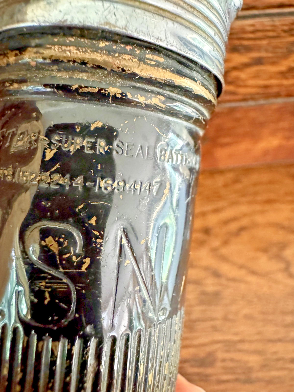 Vintage 1930s Winchester Brass 3D Fish Flashlight USN US Navy Military Stamped