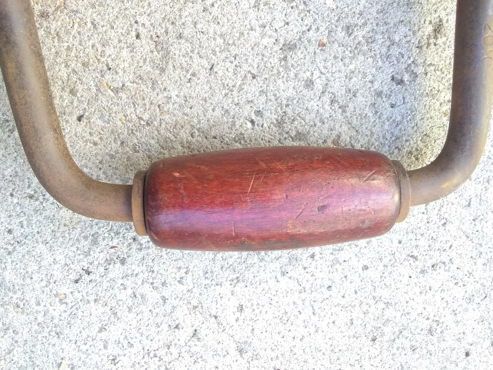 Antique P.S & W Co. RARE Hand Drill Auger #2010 Ratchet Great condition made USA