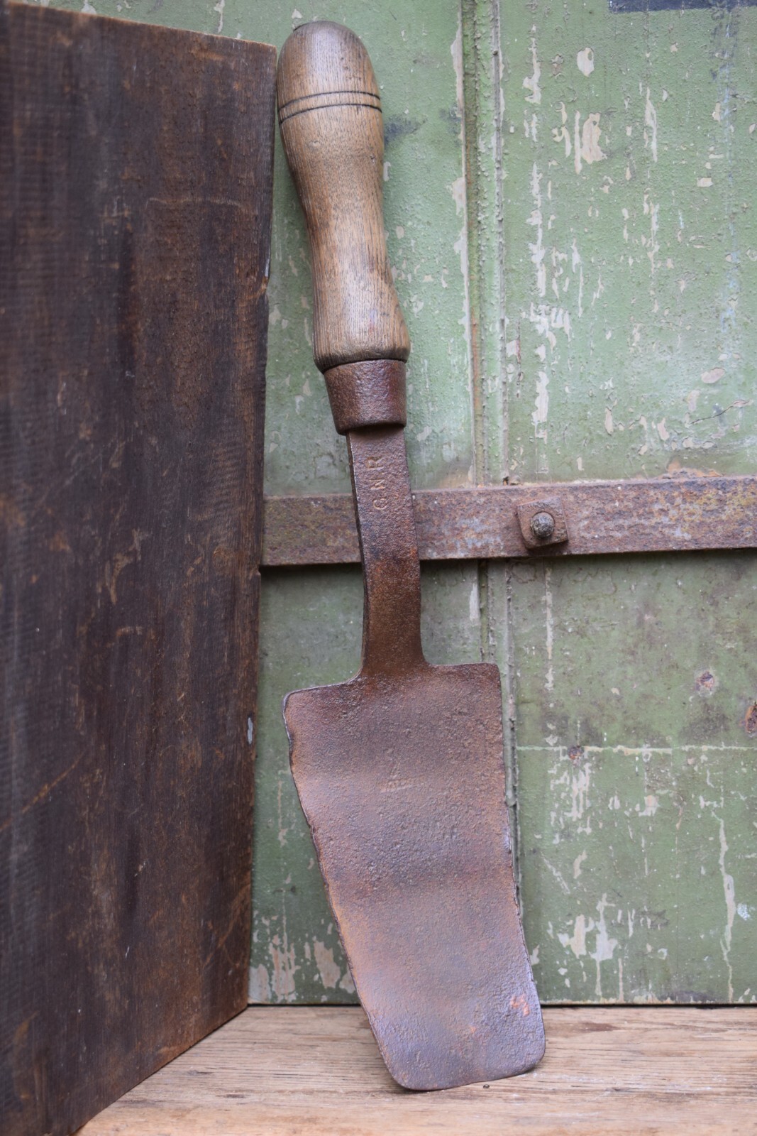 Victorian William Gilpin Great Northern Railway Train Trowel vintage tool G.N.R