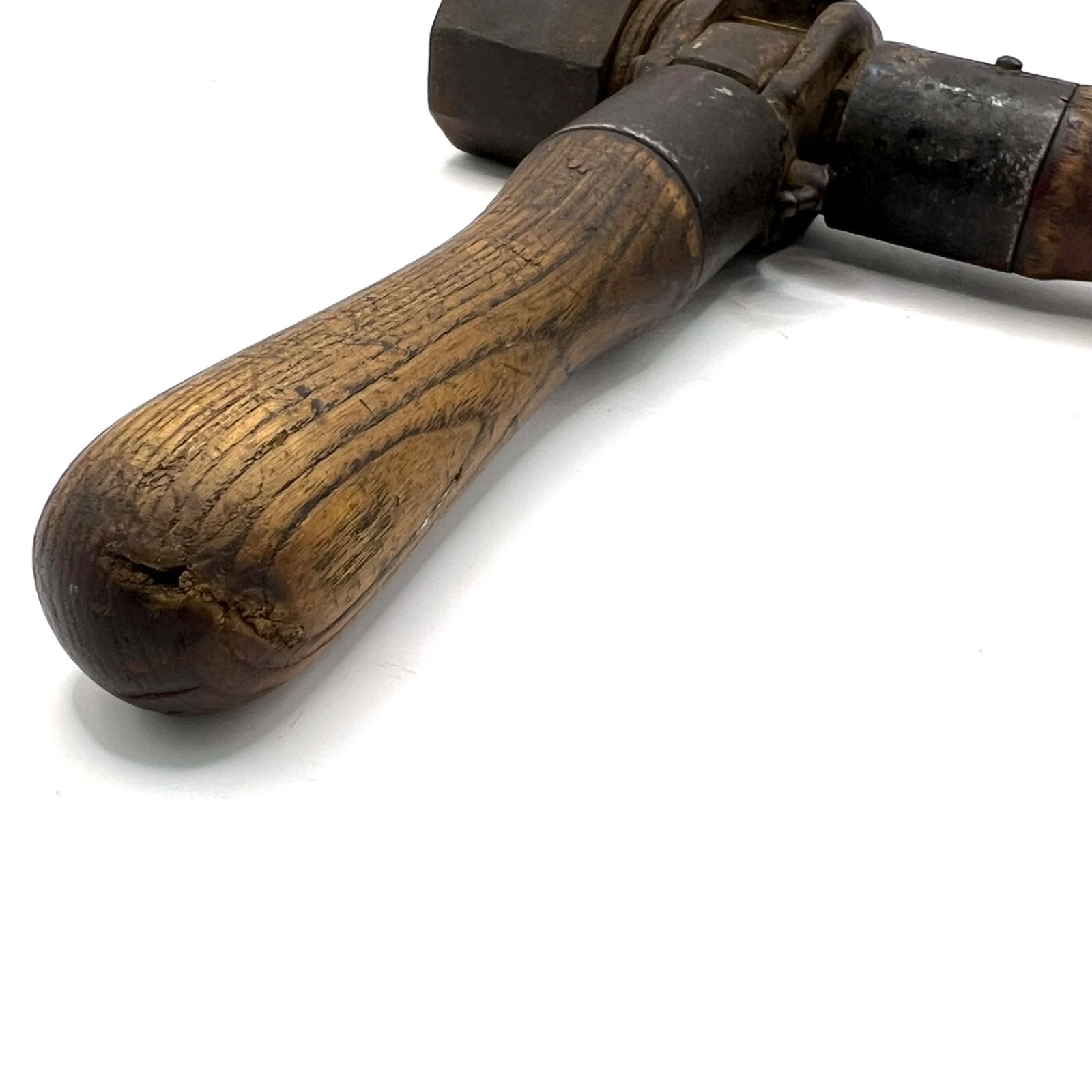 Millers Falls No 4 Pratt Patent Ratchet T Auger Handle Wood Wrench Boring Tool