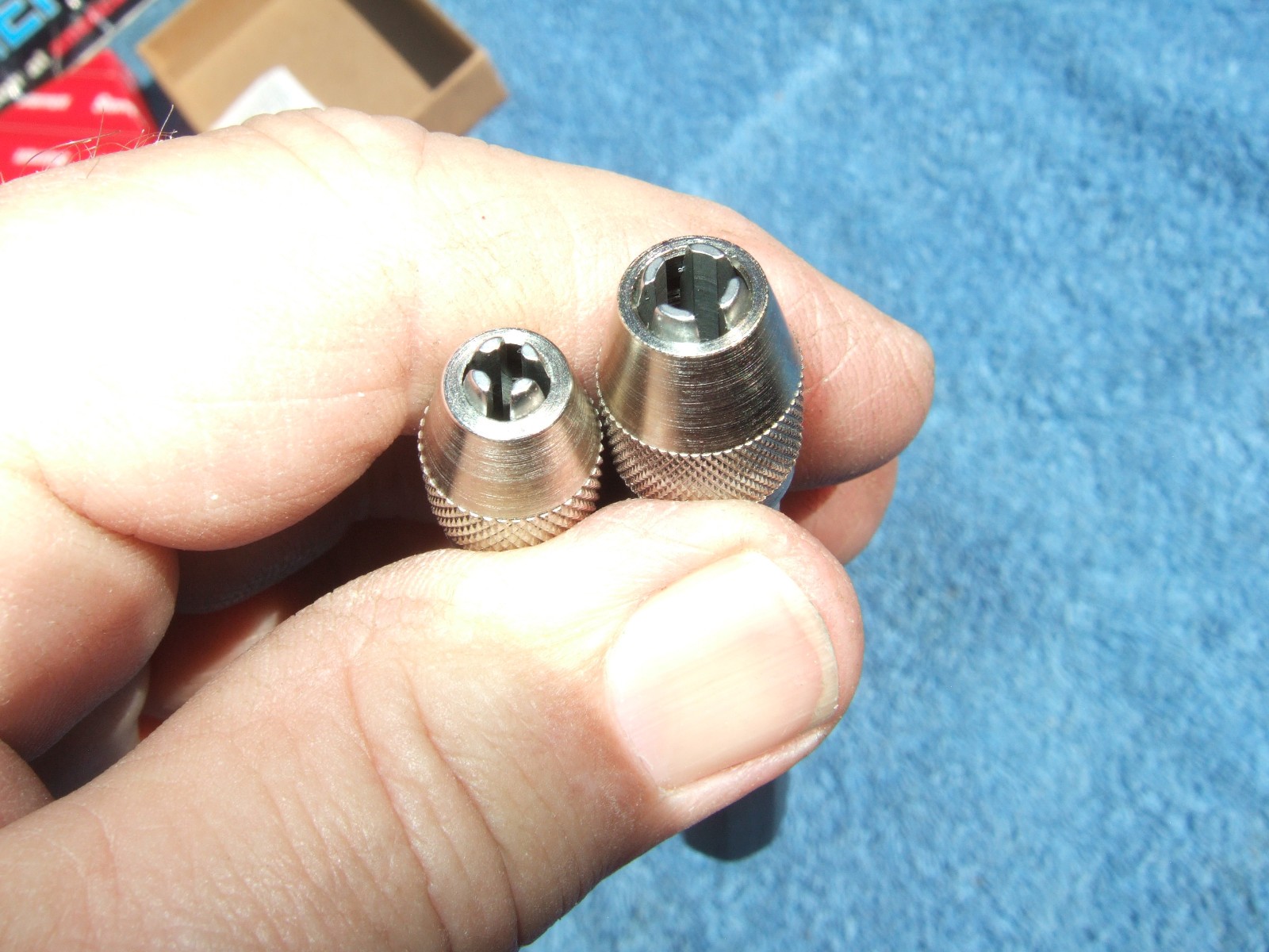Starrett No S166 Pin Vise Set Vintage USA Octagonal Handle MACHINIST TOOLMAKER F