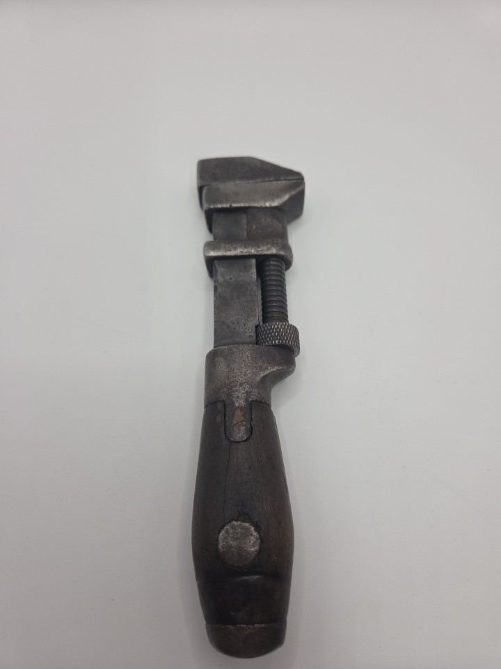 Antique L. Coes & Co. Patent 1891 Adjustable Wrench 6-1/2”