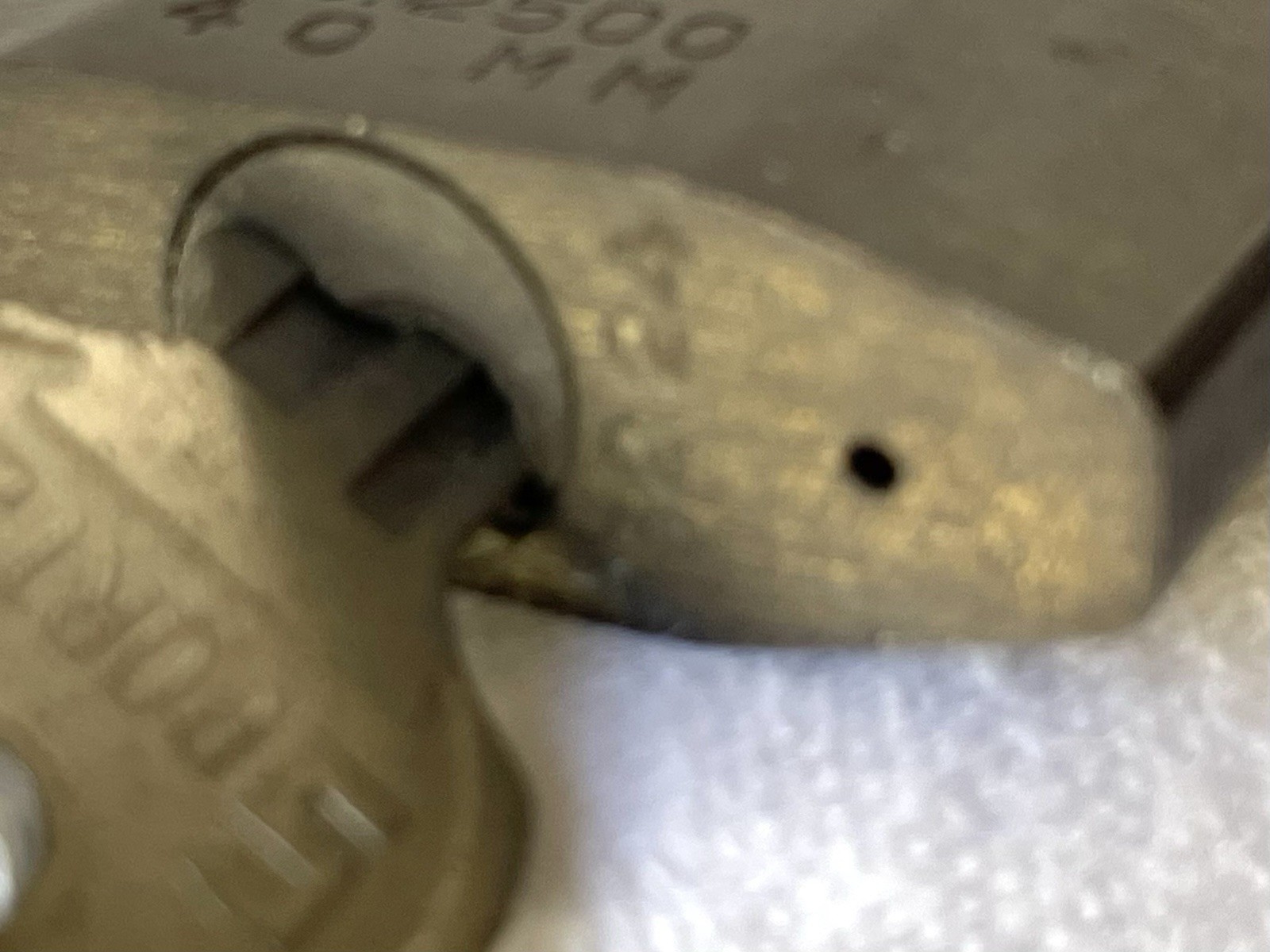 Old Vintage Lock Heavy PAD LOCK Sports No. 2500 w/ key Marked “ SportS “