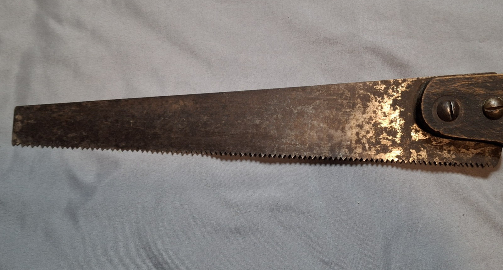 Hand Saw, Pruning Saw, Pistol Handle and Removable Blade, Vintage