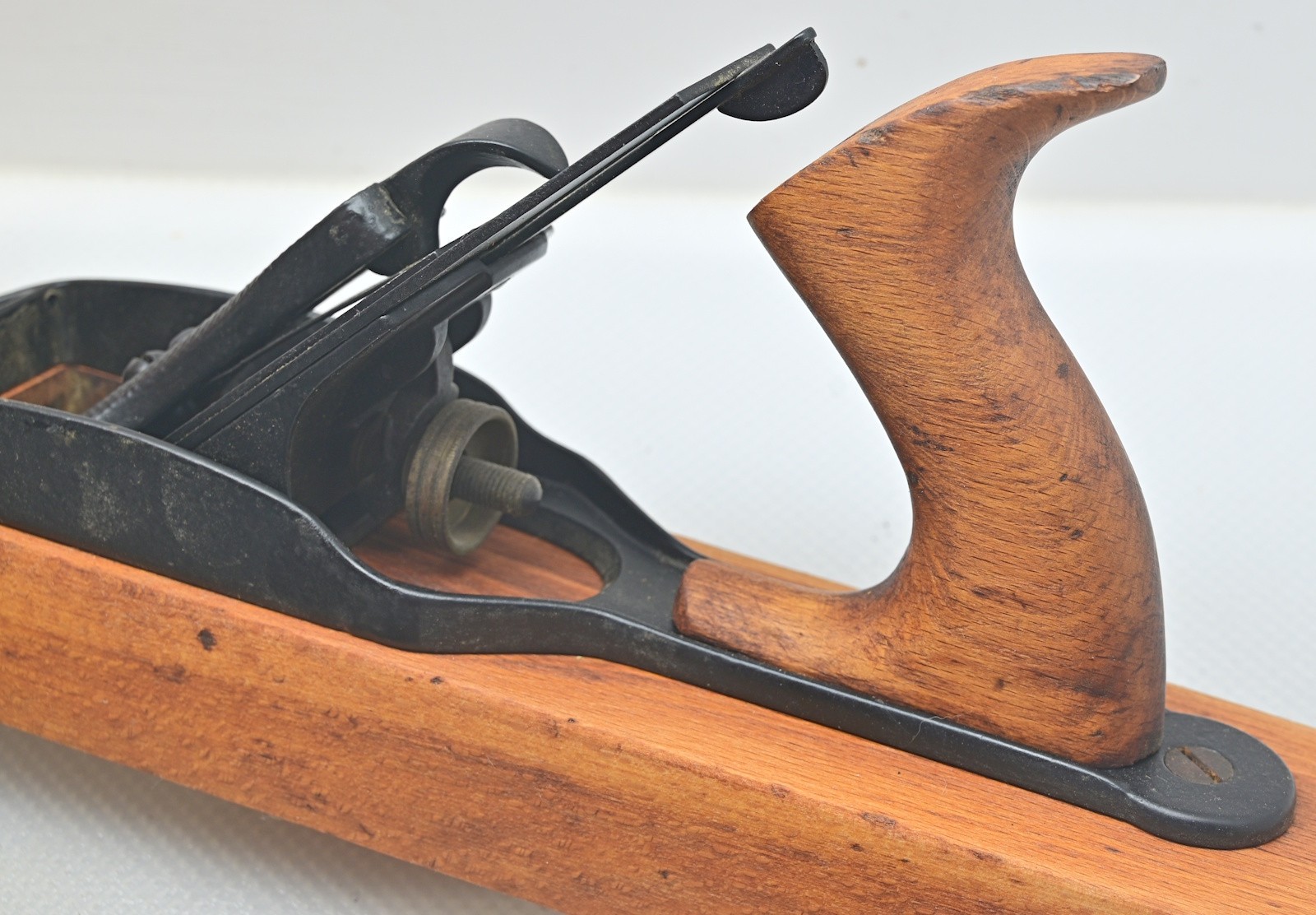 Vintage Stanley № 27 Wood Bottom Transitional Jack Plane ~ Type 13 (INV S137)