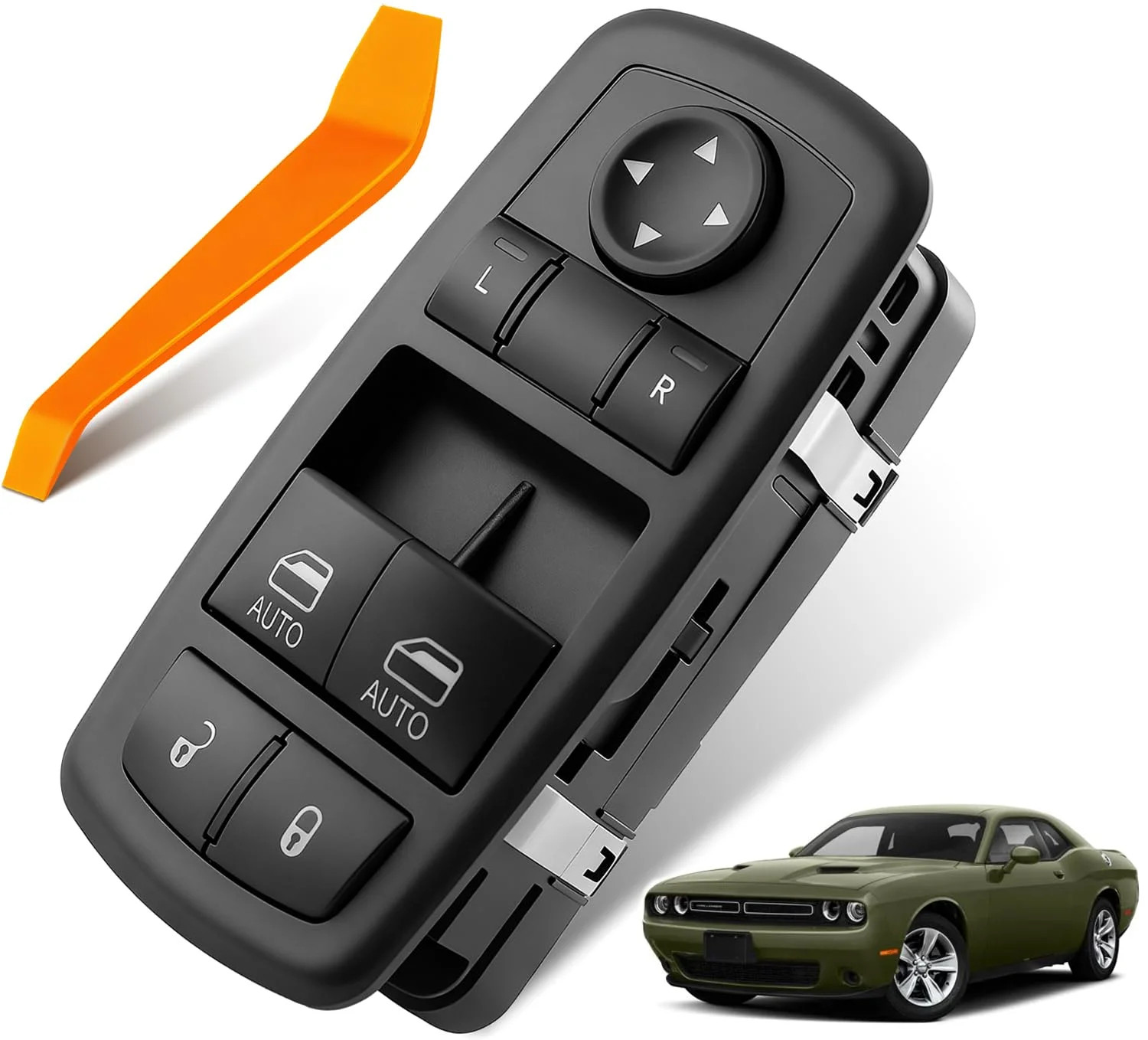 Master Power Window Switch Fits for Dodge Challenger 2015-2022, Left Front Drive