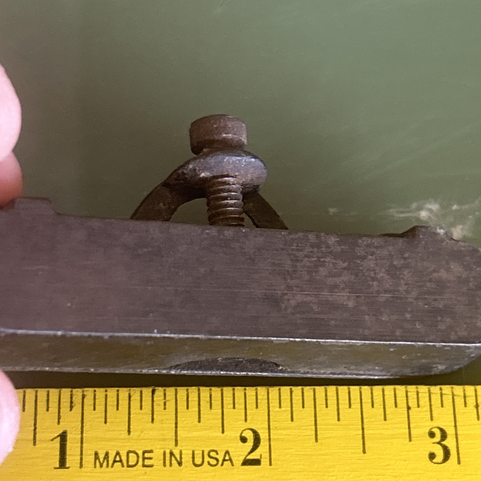 Antique Stanley Woodworker Cast Iron Pocket-Sized Level Patented June 23, 1896