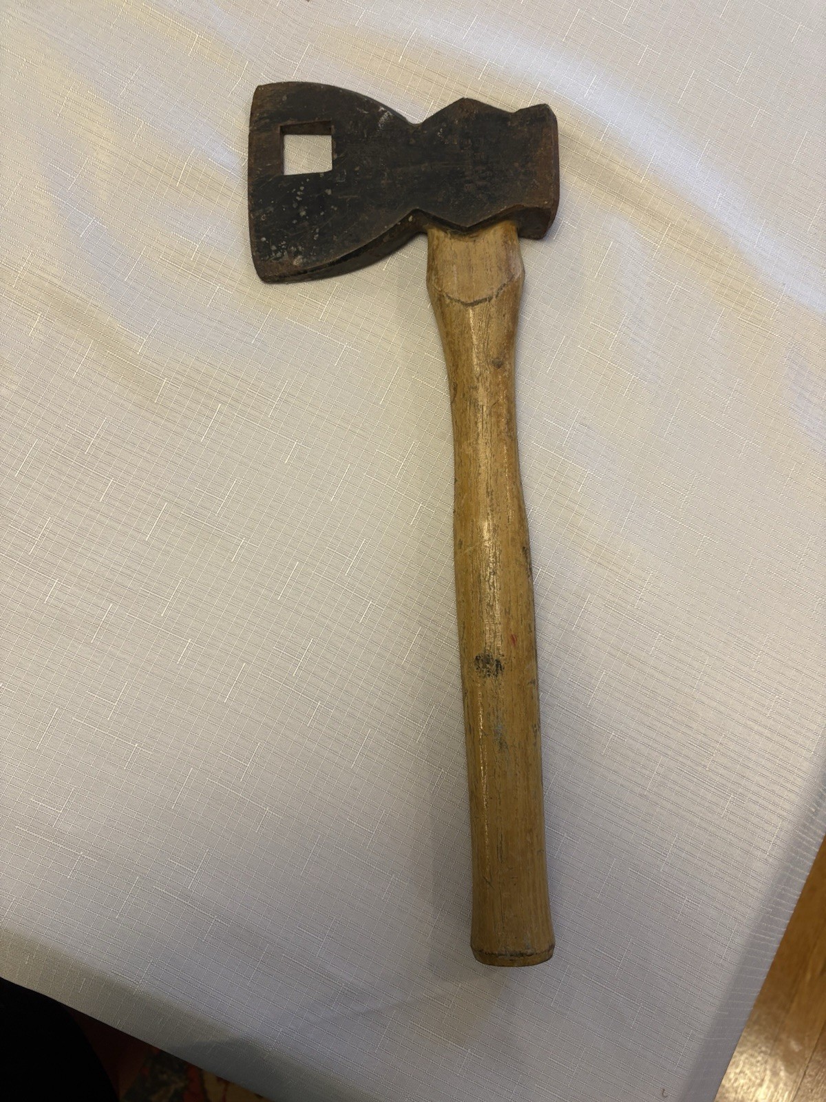 Vintage Stanley Bell System B Lineman’s Axe/Hatchet w/ Wood Handle