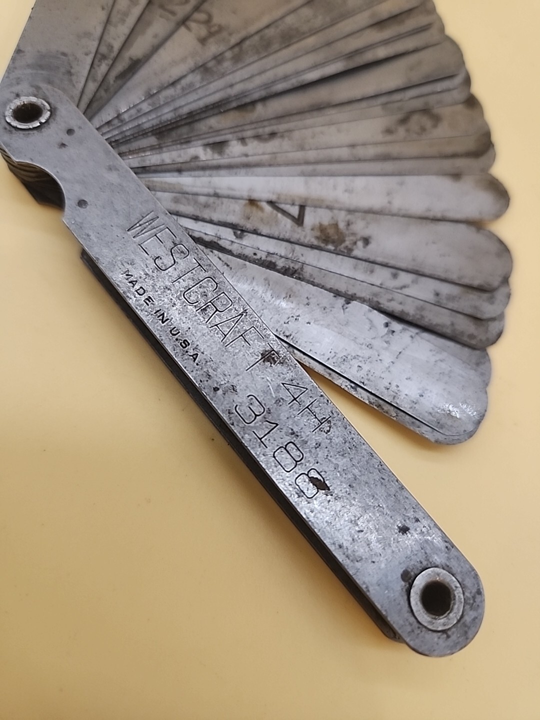WESTCRAFT Tools 4H-3188 Feeler Gauge USA