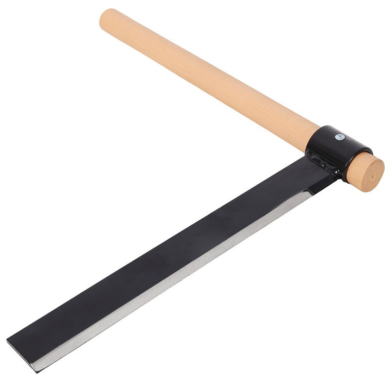 Heavy Duty Shingle Froe 15″ Blade 2″ Wide Black Steel Wood Handle Wood Splitter