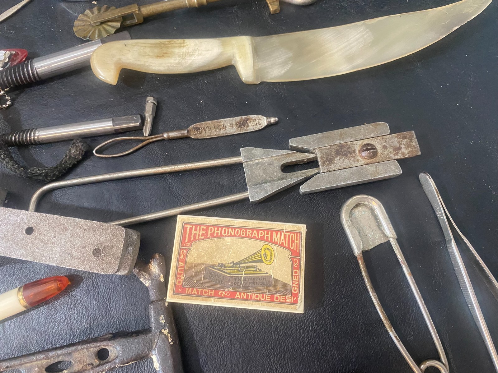 vintage keys nozzles tools letter openers key tool tweezer collection