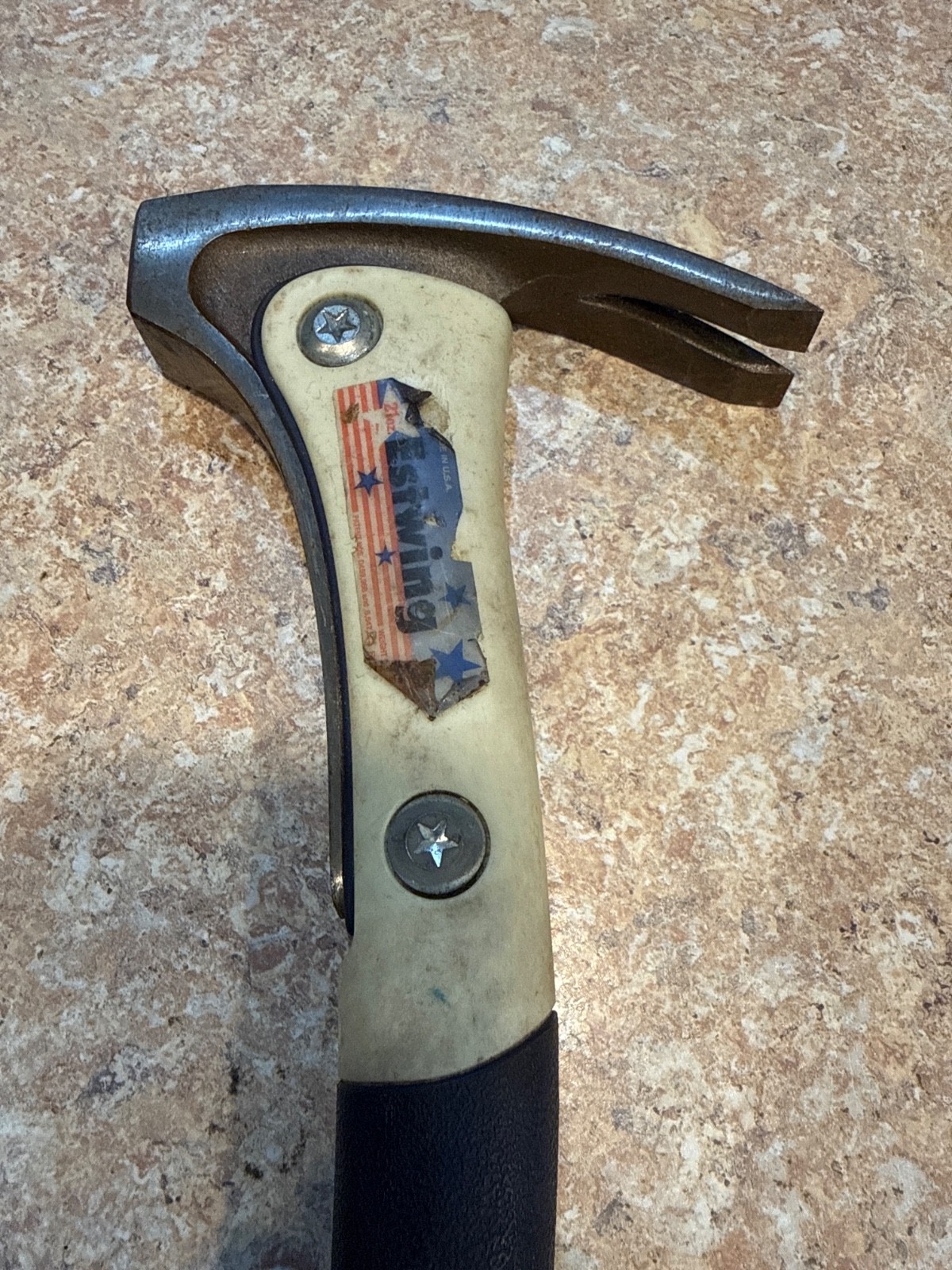 Rare Estwing WF21 Weight Forward Framing Hammer 21 Oz Fiberglass Handle Vintage