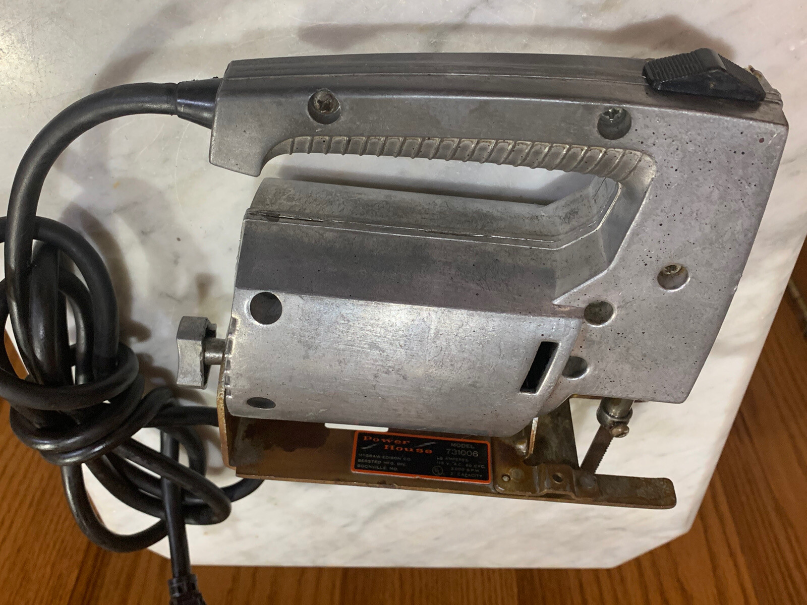 Vintage Used McGraw-Edison Power-House Model 731006 Jigsaw – Made in USA