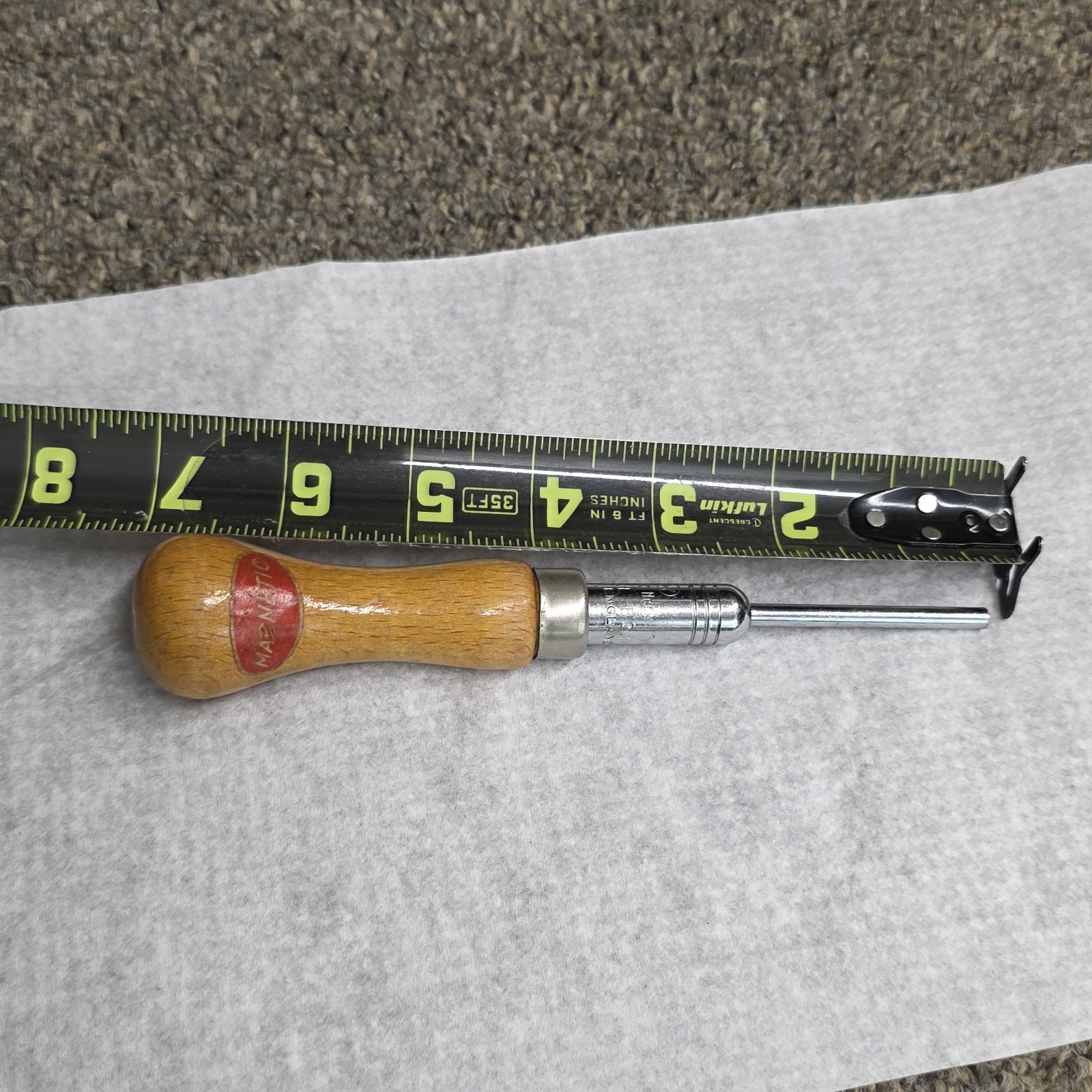 vintage great neck push pin tool model # BD1 made in England