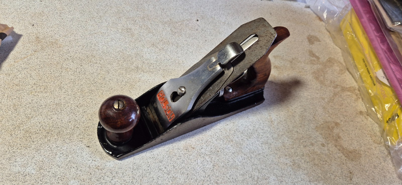 Vintage Rolson No.4 Smoothing Plane Carpentry Tool – ANTIQUE WOODWORKING TOOL