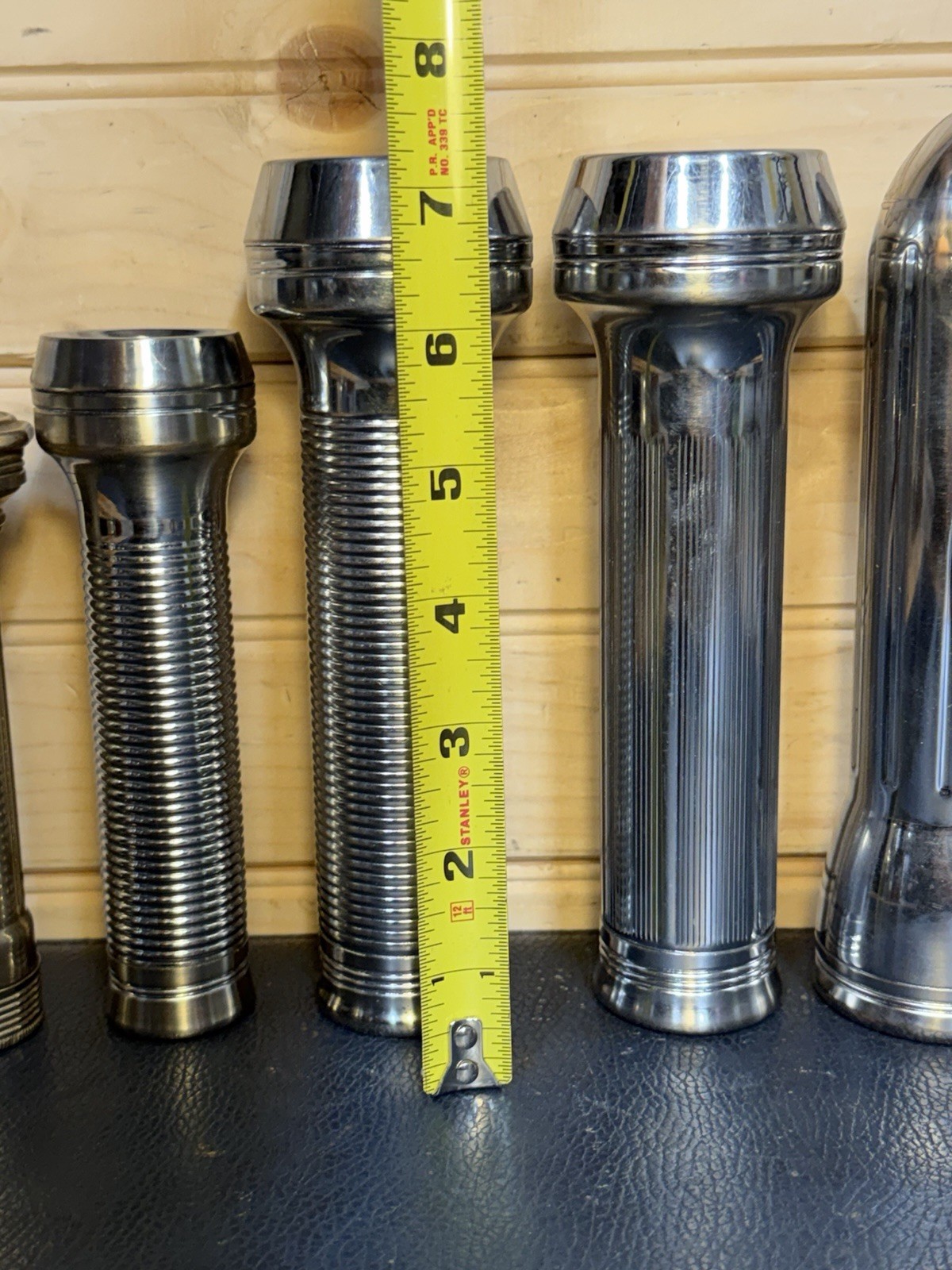 Flashlight Lot of 7 Ray O Vac Vintage Bundle Metal Flashlights Made In USA Lot 2
