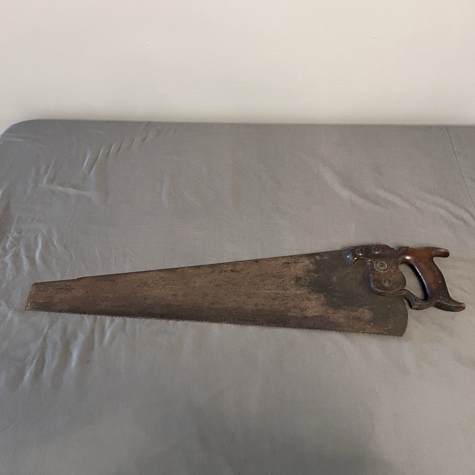 VTG Henry Disston & Son Keystone Handsaw 30×7” Blade 26” Made In USA