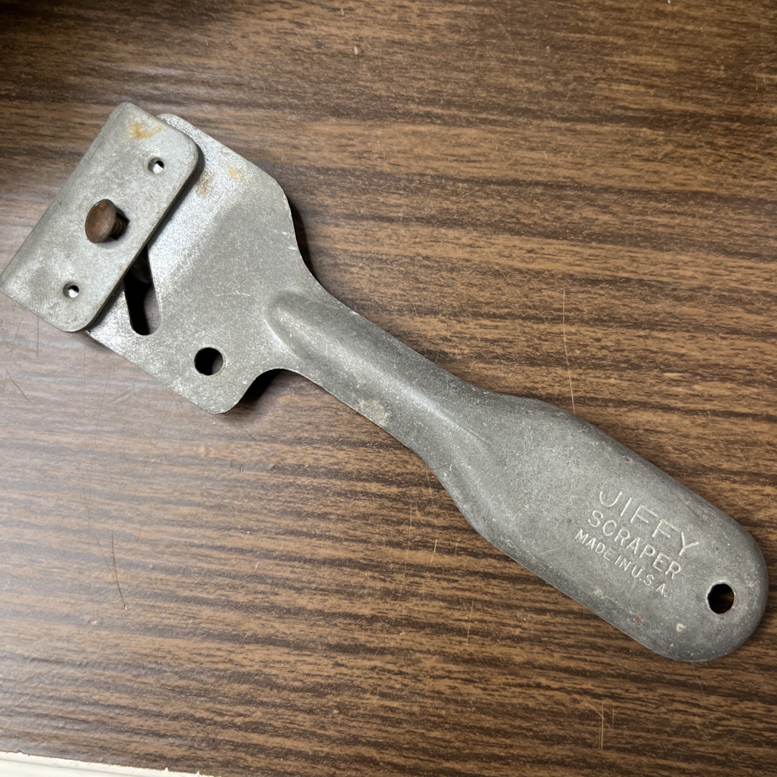 Vintage Jiffy Scrapper Adjustable Razor Scrapper Made in USA
