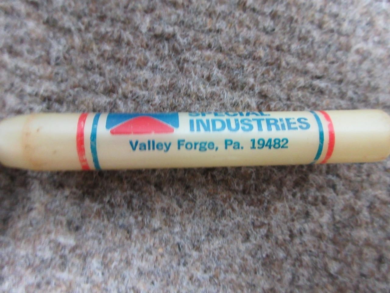Lot of 4 Vintage Advertising Pocket Screwdrivers 3 with Pocket Clips