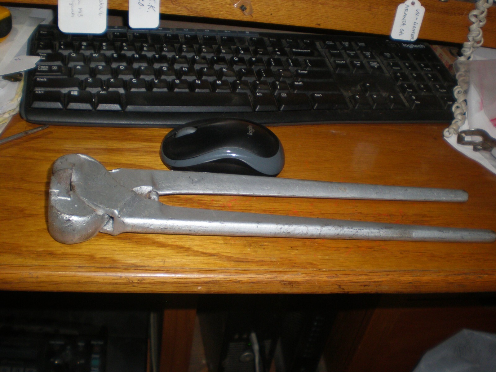 Vintage 12.5″ Carew’s No. 12 End Cutting Nippers Pliers Wire Cutters USA Made