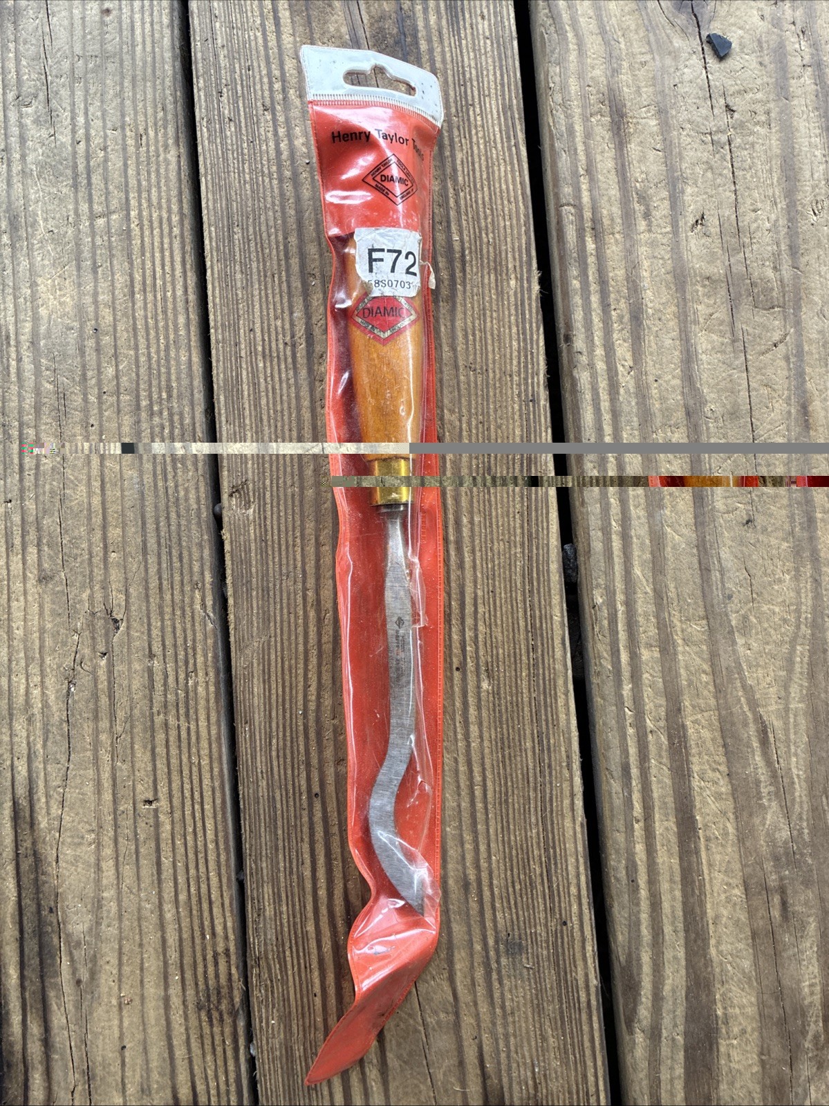 Vintage Henry Taylor DIAMIC Swan Neck Chisel 1/4″