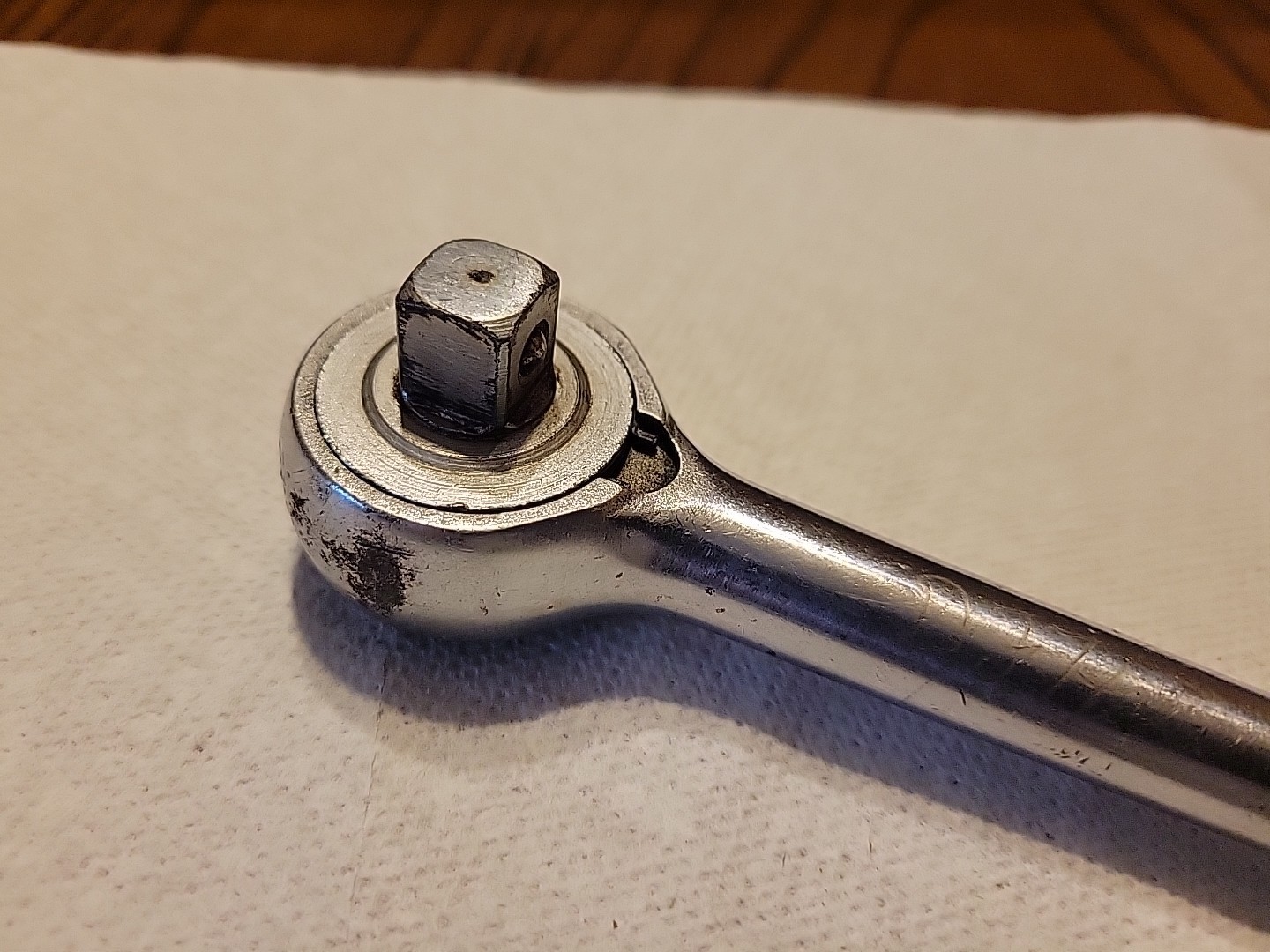 Vintage Indestro Super Tools No. 3275 – 1/2″ Drive Ratchet Wrench USA