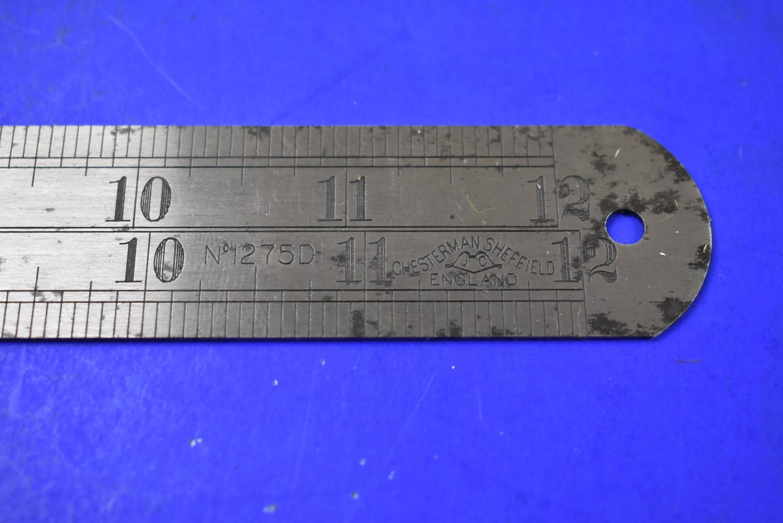 Old/Vintage, Chesterman Sheffield No. 1275D Contraction Rule, 1/120ths & 1/60th