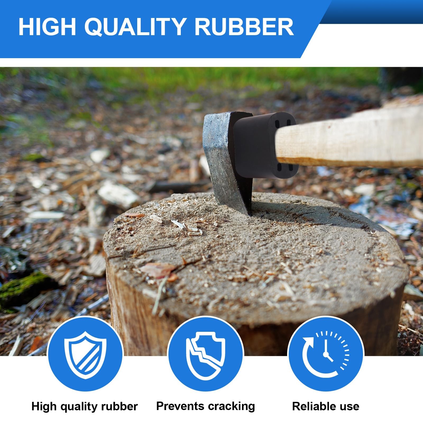 Hammer Handle Protector for Axes and Sledgehammers Saver black