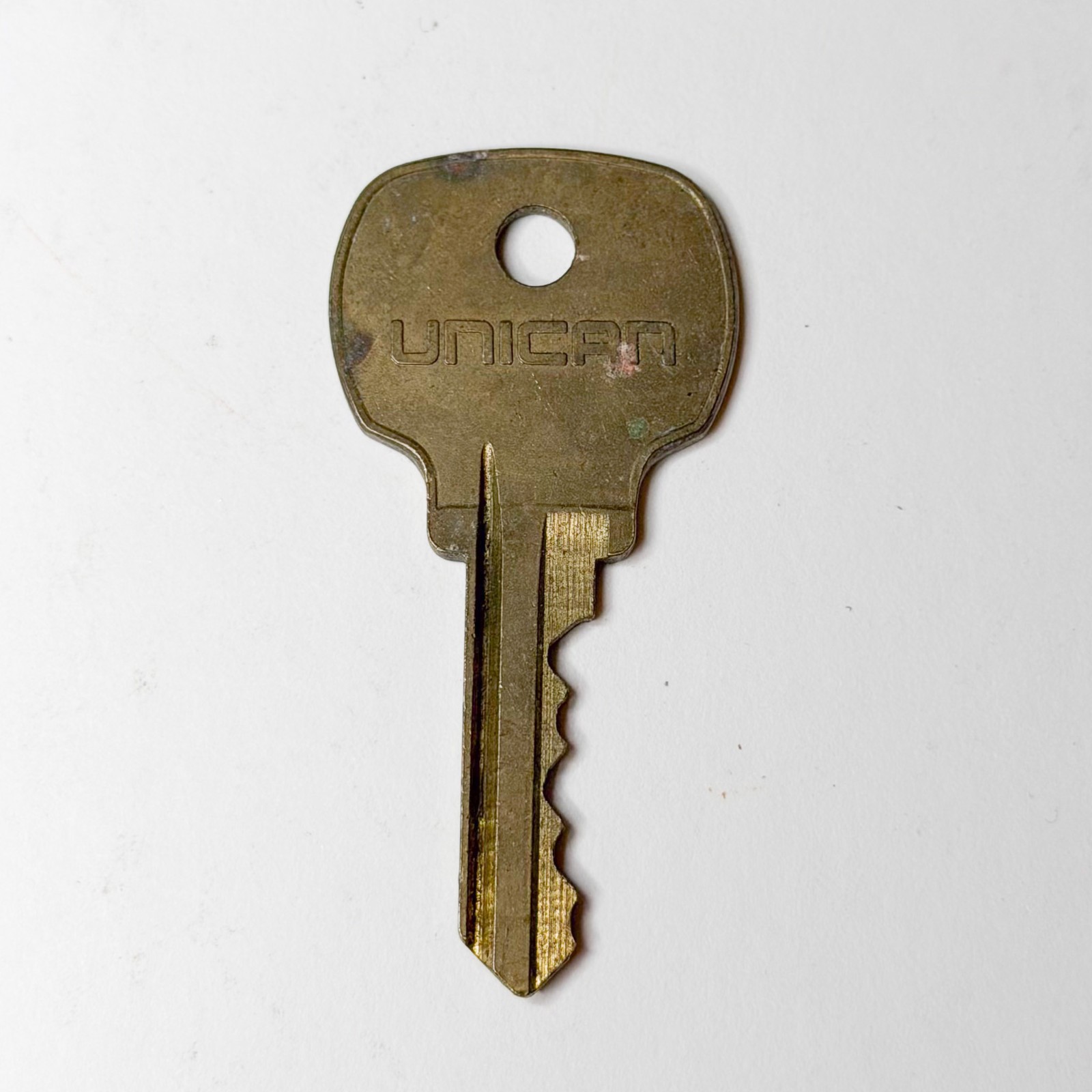 Vintage Key UNICAN Brass Bronze NA6 Replacement Locks