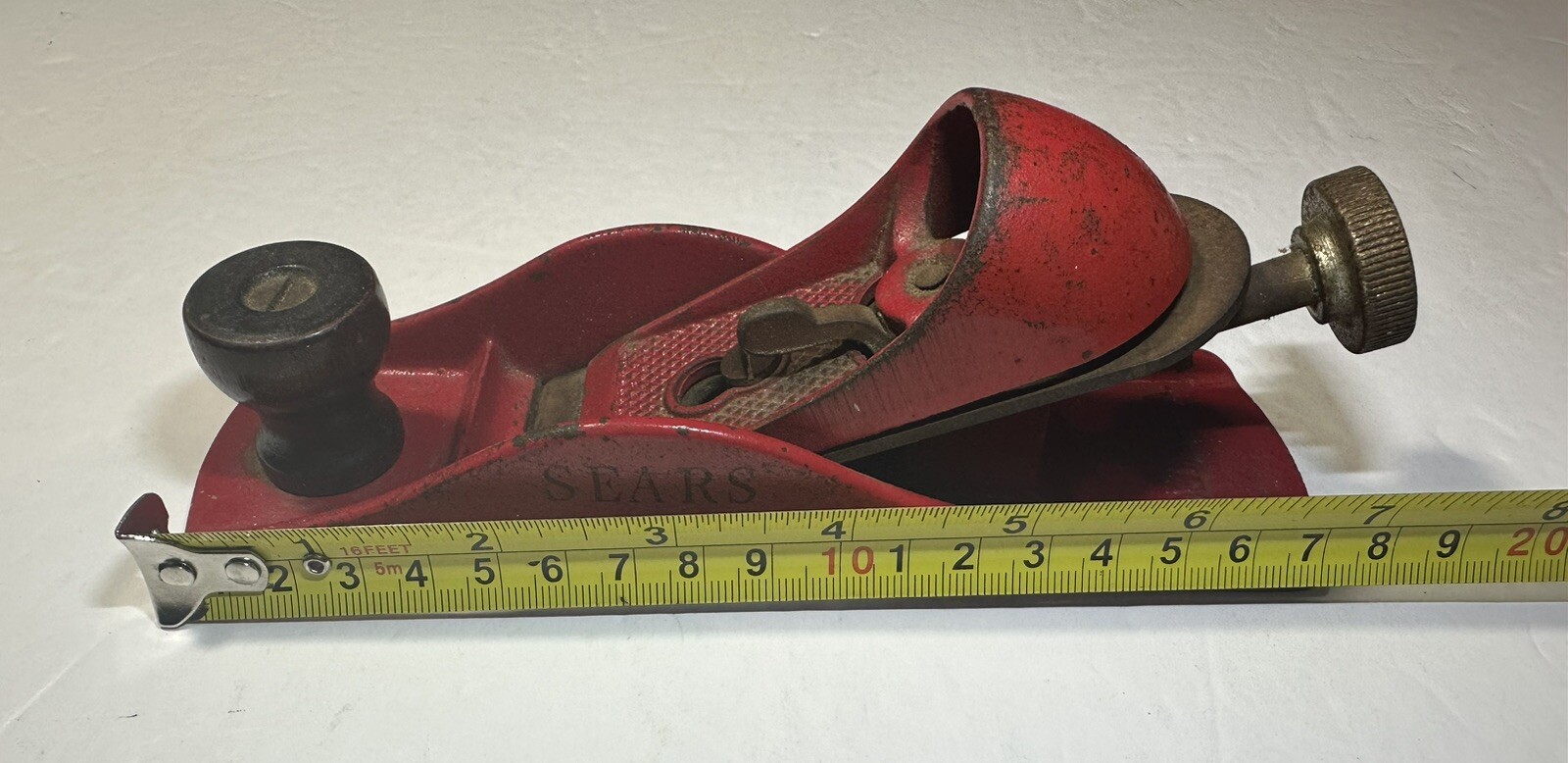 Vintage Sears Wood Plane Hand Plane 107-37031 Made in USA 7 Inch