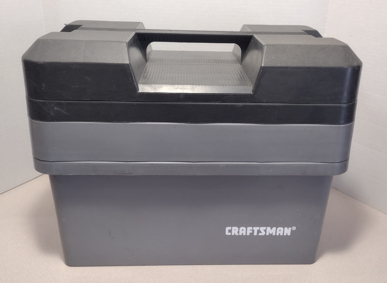 Vtg Craftsman Toolbox Compact Carryall Tool Storage Box Chest GTO 65307 USA (339