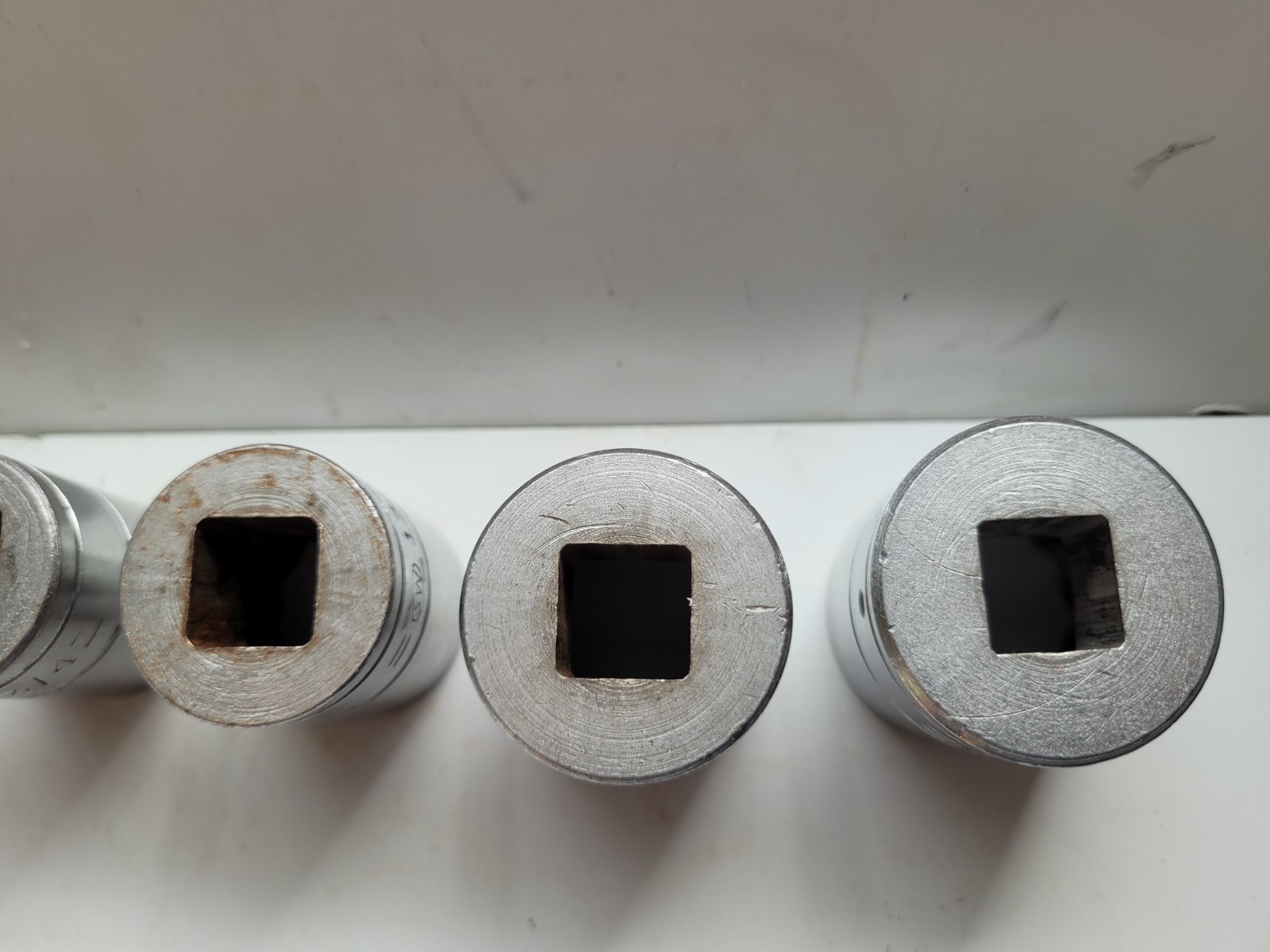 Vintage Walden and SW Sockets 1/2 3/8 1/4 Drive Lot of 10