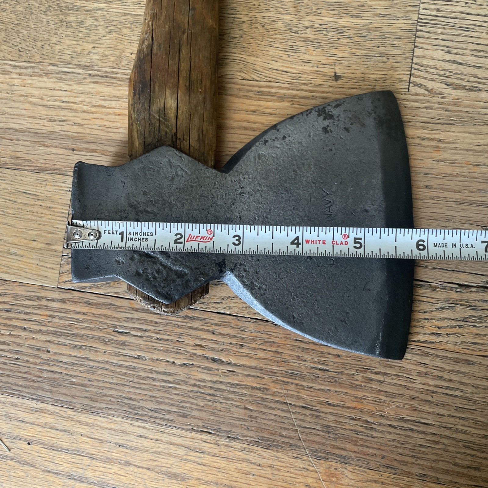 Vintage Belknap Black Navy Hewing Hatchet Axe Louisville KY, USA Bluegrass RARE!