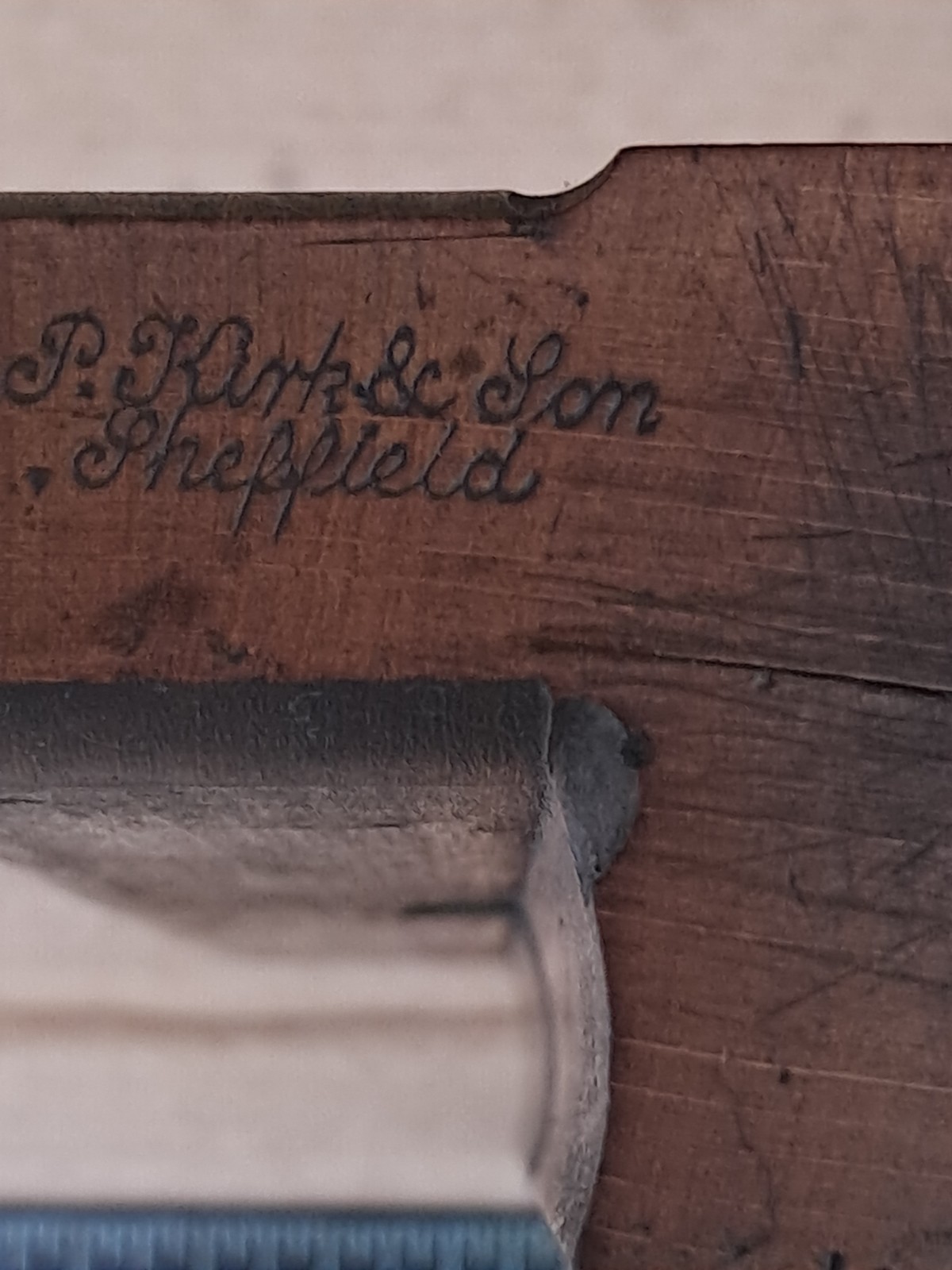 Vintage Complex Type Moulding Plane by Kirk & Son 1-3/4″ Wide Good Condition