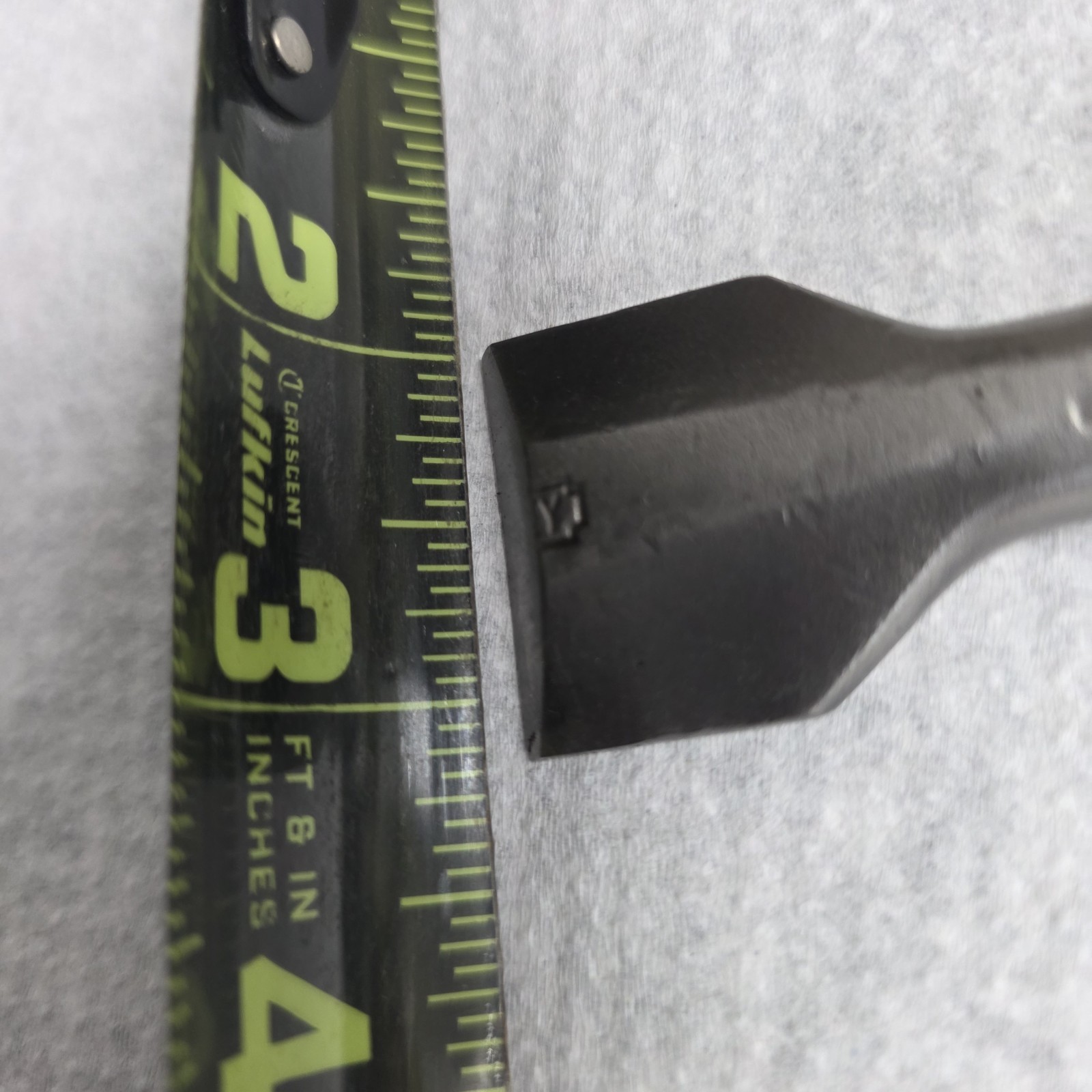 antique Stanley wood chisel 1-1/8″