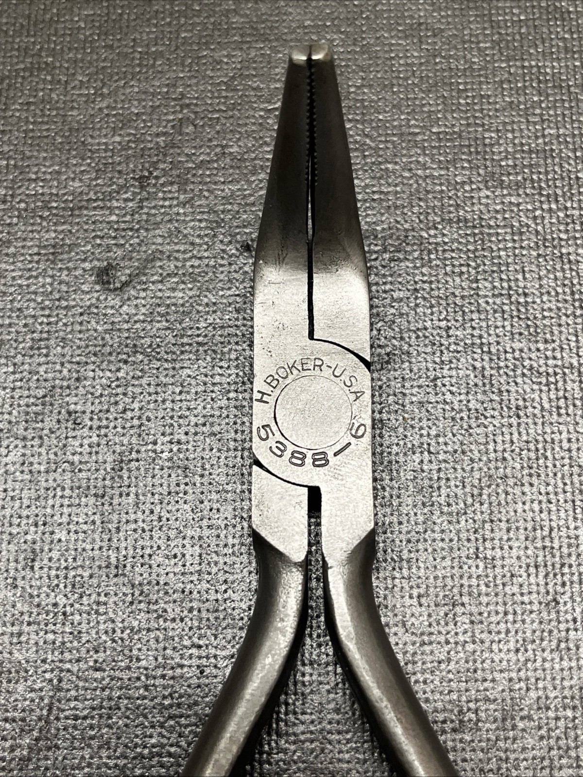 Vintage H. Boker USA 5388-6 curved / bent needle nose pliers – Nice Old Tool