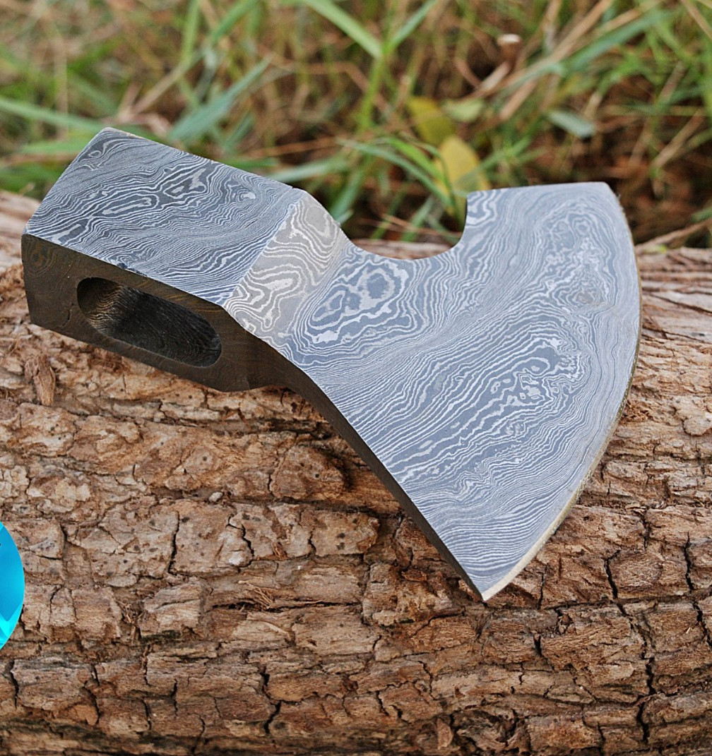 Handmade Axe Head Viking Axe Blade Damascus Steel Axe Head Hand forged 933