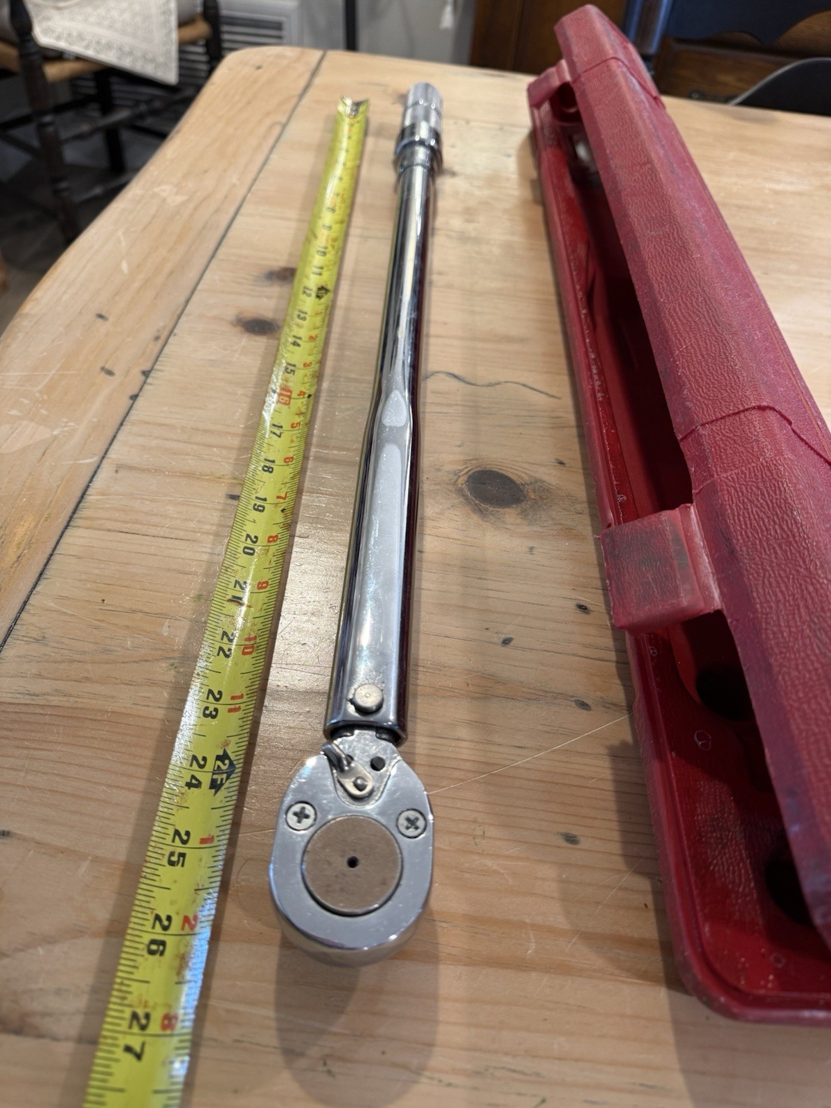 Proto Professional J6014 Torque Wrench – 1/2in Drive 50-250 Ft-lbs With Case