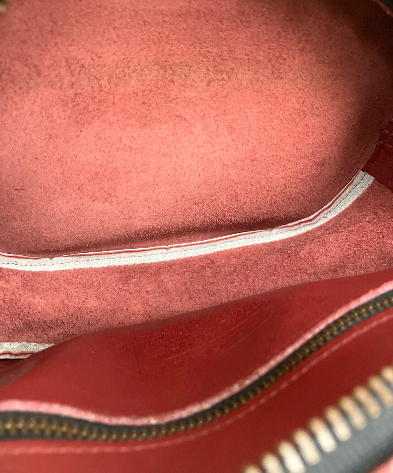 COACH Shoulder Bag 9901 Red 19cm x 22.2cm x 6cm Used