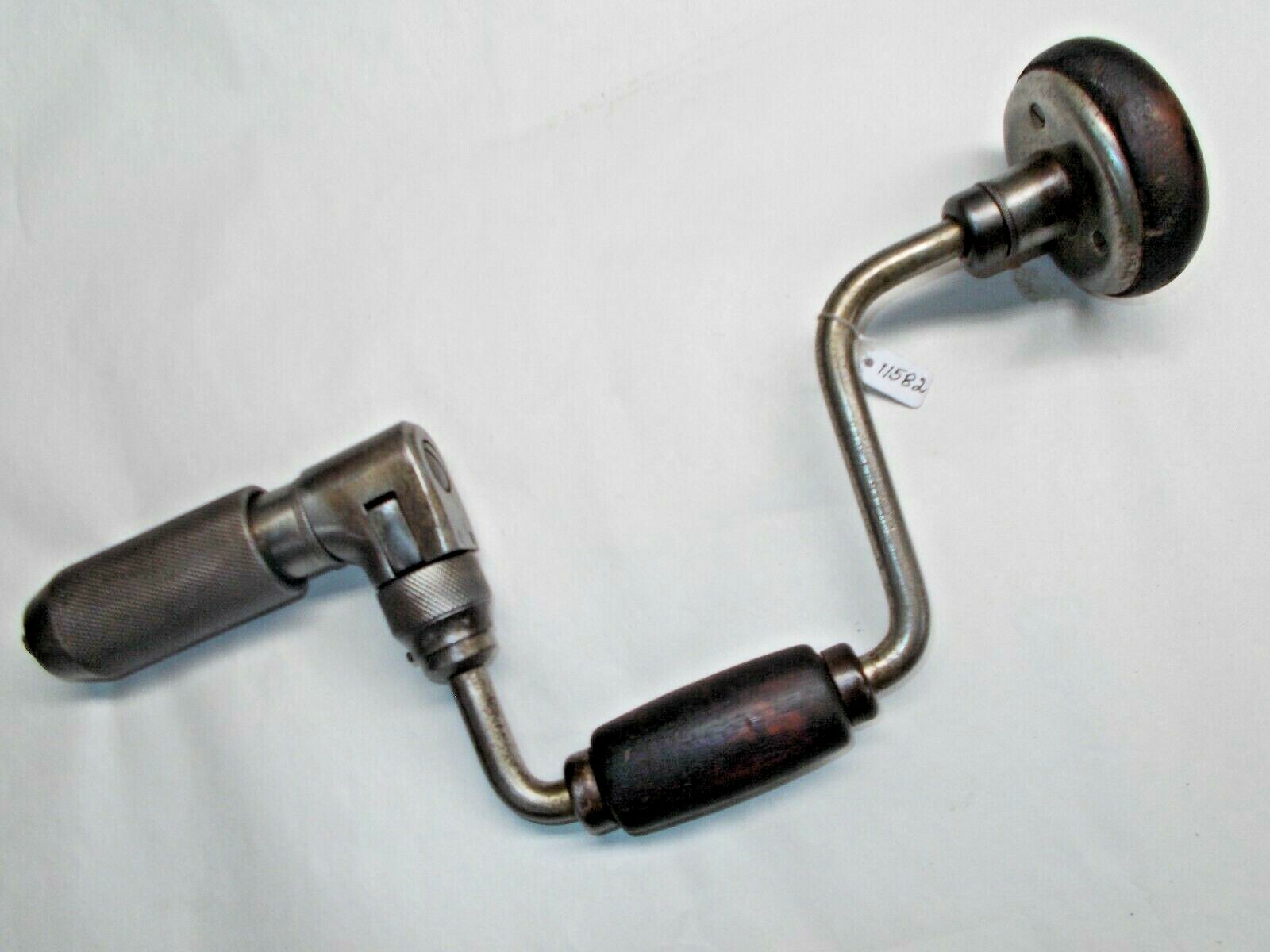 Vintage MILLERS FALLS Co. 8″ Vintage Woodworkers Auger Brace, USA