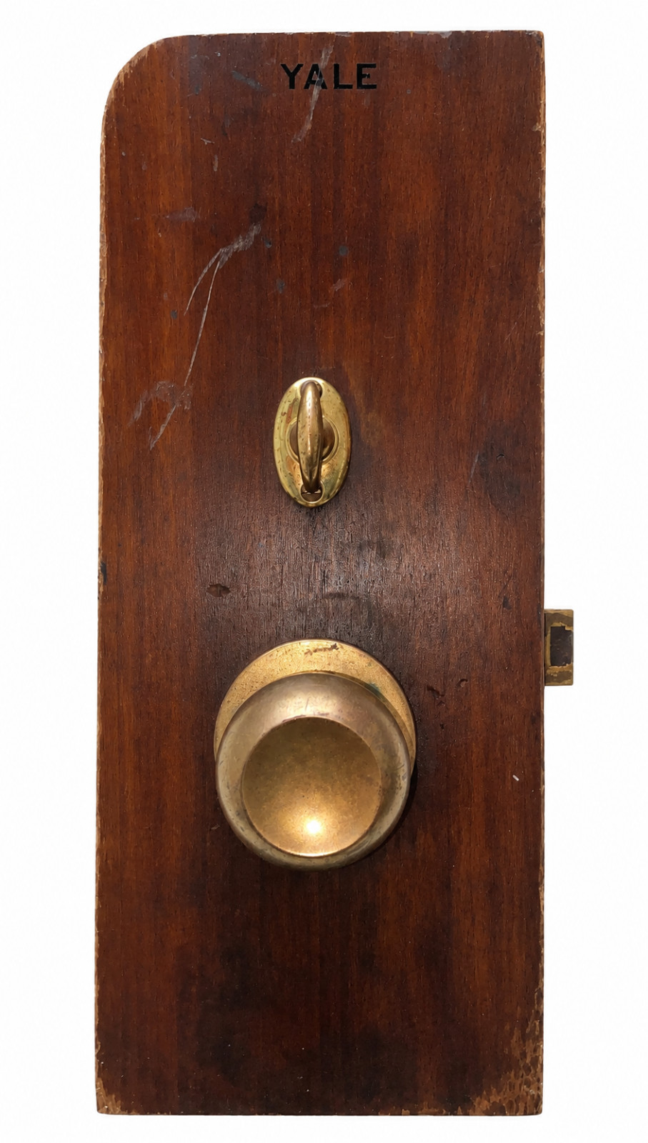 Vintage Yale Mortise Lock Dealer Display Board Hardware Showroom Doorknob Sample