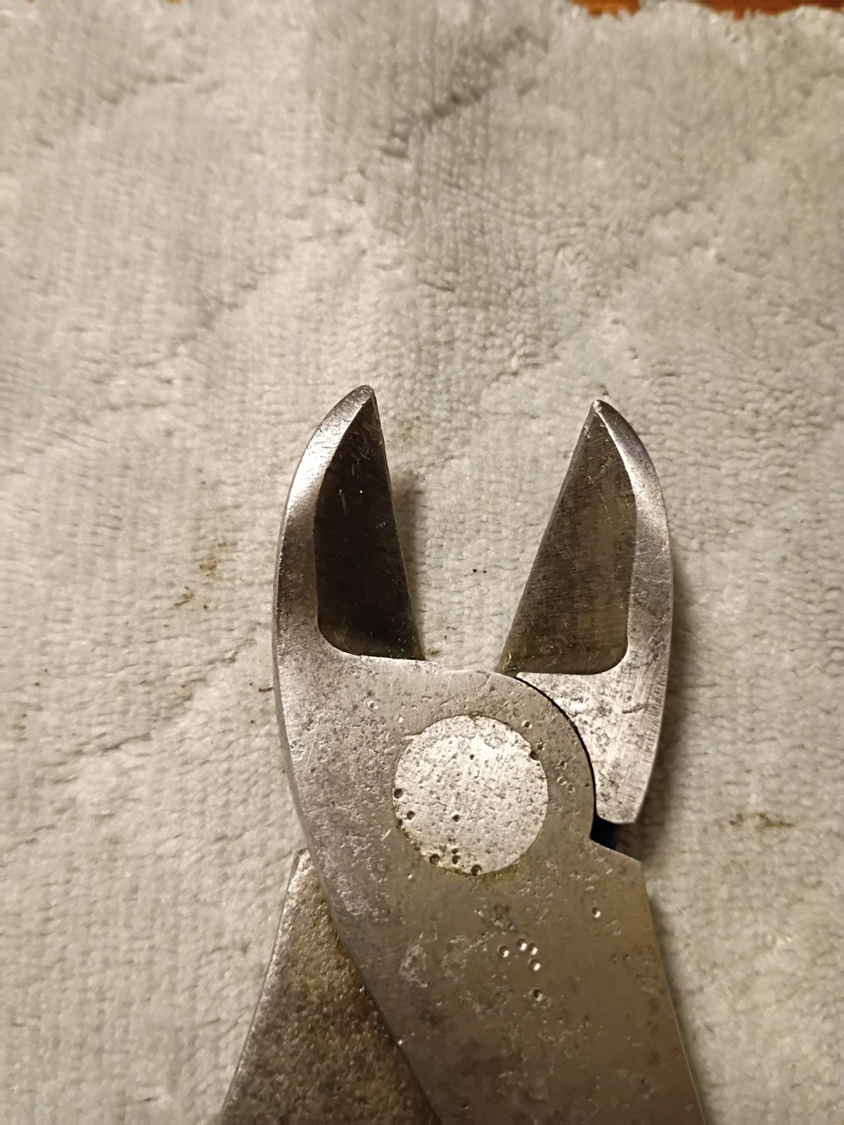 Vintage Channellock No.447 Diagonal Wire Cutter Pliers W Arrow Design USA