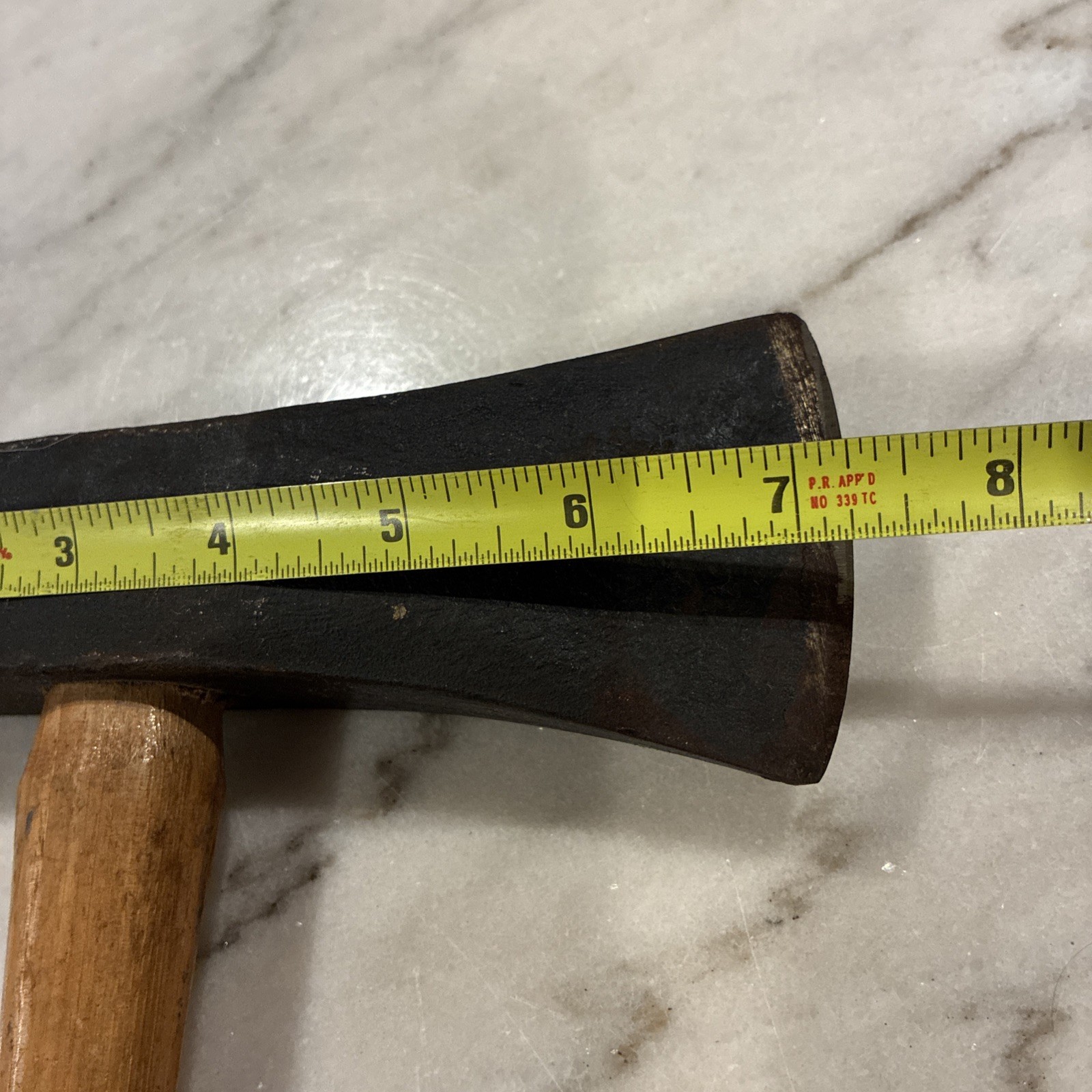 Vintage 3.5 lb blacksmithing hammer unbranded, Good Used Condition The Toolworks