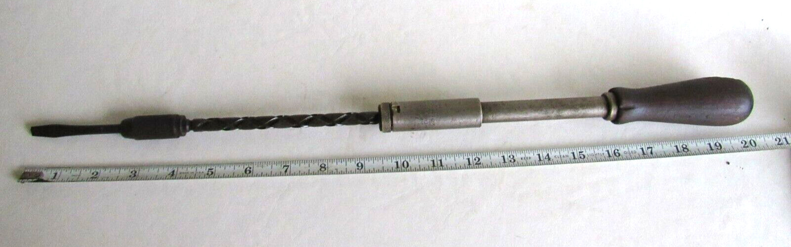 NORTH BROS. MFG. CO. “Yankee” No. 130A Ratcheting Screwdriver, with 1 Bit. Pat’d