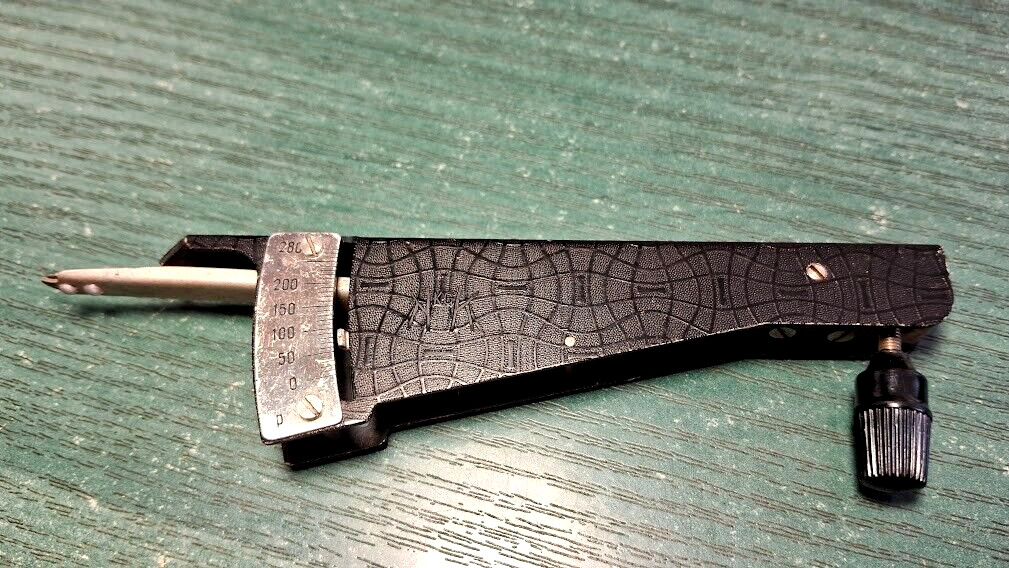Vintage Grammeter Tensiometer Mechanical 0-280g Tension Gauge Russian USSR 80s